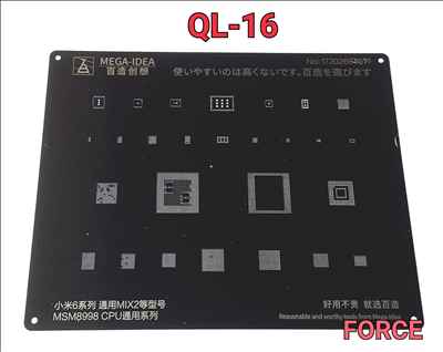 QL16  Black Stencil 
