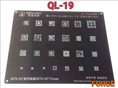  QL19  Black Stencil 