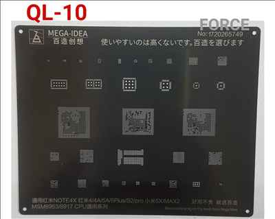  QL10  Black Stencil 