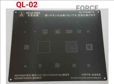 QL 02  Black Stencil 