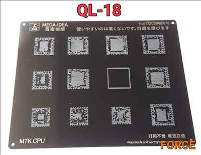  QL18  Black Stencil 