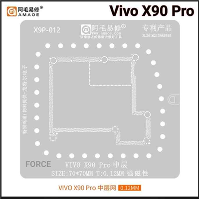 X90 PRO STENCIL IC REBOILING PLATE 